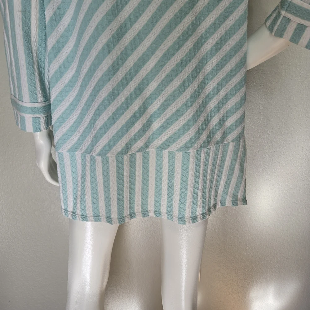 Soft Surroundings Glorieta Striped Tunic Top Size M - Picture 8 of 11